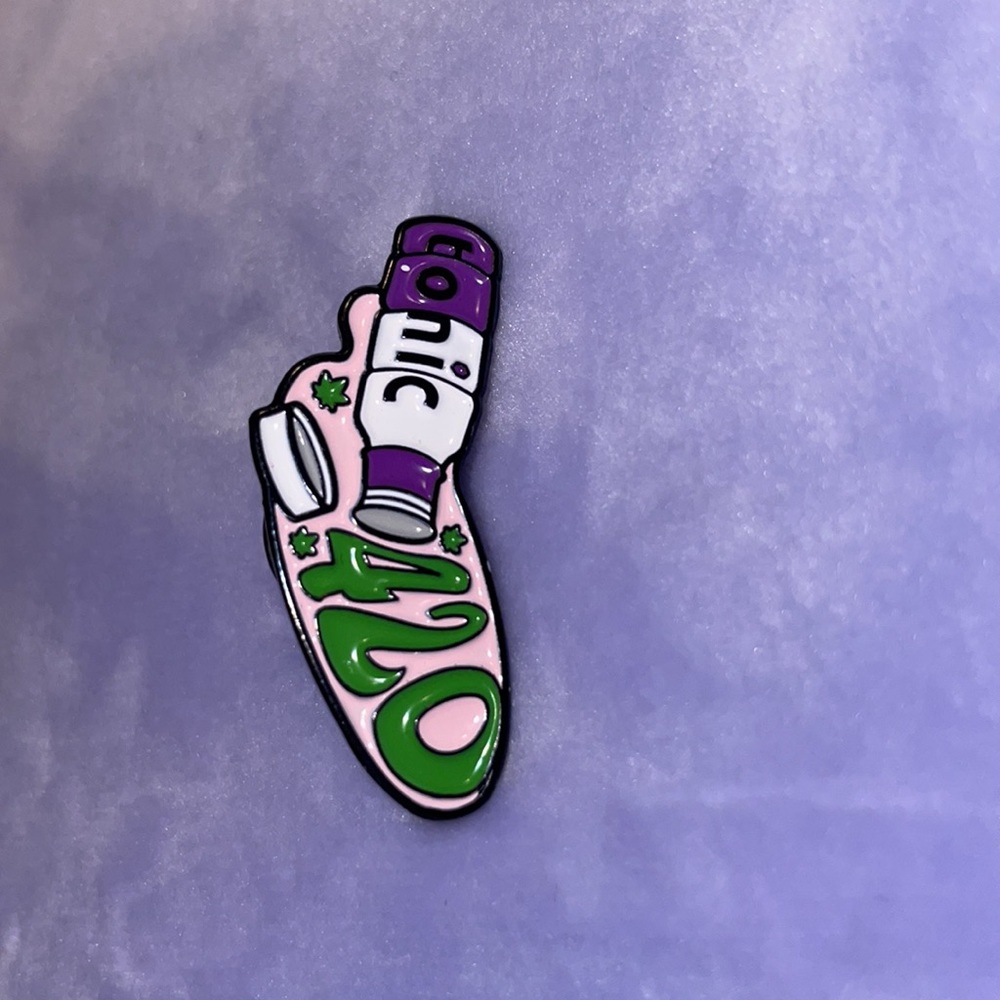 420 TONIC pin dispo dispensary medical flower edibles fun meds alternatives